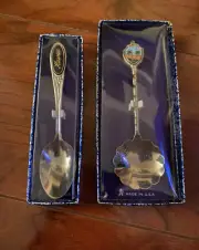 Hawaii & Palm Springs Souvenir Spoons