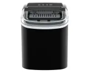 YOPOWER 1.2L Countertop Ice Maker Machine Portable Commercial Ice Machine Black