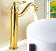 Gold Taps Basin Mixer Sink Kitchen Tap Laundry Faucet 360° Swivel Spout AU