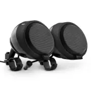 DS18 Amplified Handlebar Mount 2.5" Bluetooth Speaker Pods for Motorcycles