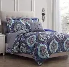 Modern Threads Cathedral 8-Piece Printed Reversible Bed in A Bag King