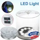 LED Solar inflatable light Lamp Camping Hiking Lantern Outdoor Tent Garden NEW