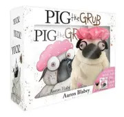 Pig the Grub Mini Boxed Set with Plush by Aaron Blabey (English) Hardcover Book