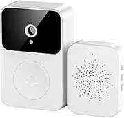 Wireless Video Doorbell WiFi Smart Wireless Video Doorbell Camera with Two-Way Audio Night Vision Smart Remote Video Doorbell with App Control Auto Cloud Storage for Home Security te9