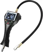 Digital Tyre Pressure Gauge Rechargeable Automatic Tire Inflator Fully Hand-Held Inflation Gun Air Gauge for Repair Shop