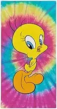 Franco Collectibles The Looney Tunes Tweety Bird Super Soft Cotton Bath/Pool/Beach Towel, 60 in x 30 in, (Official Licensed Product)