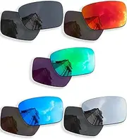 [Betterun] 5 Pairs Anti-scratch Polarized Replacement Lenses for Oakley Fuel Cell OO9096 Sunglasses