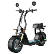 [EU DIRECT] HONEY WHALE M5 Max Electric Scooter with Seat 1000W Motor 48V 13AH Battery 14inch Tires 40KM Max Mileage 120