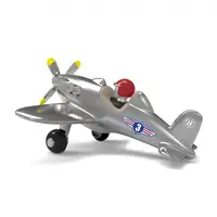 在飛比找PChome24h購物優惠-【法國Baghera】 精緻玩具小飛機-銀灰