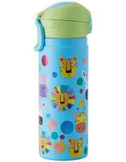 [Maxwell & Williams] Kasey Rainbow Critters Double Wall Insulated Bottle 550ml in Blue