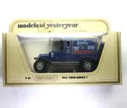 MATCHBOX MODELS OF YESTERYEAR, 1912 FORD MODEL T Y-12 Rosella.