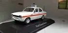 1:43 Scale Model Ford Escort Mexico British Police Sussex Classic Atlas JA10