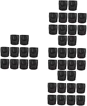 TEHAUX 4sets Rolling Furniture Wheel Stoppers Non Slip Caster Cups for Sofa Bed Durable Floor Protectors for Home Scratch Resistant Easy to Use 10pcs*4