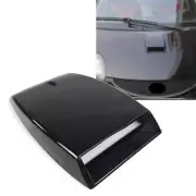 Car Roof Decorative Air Flow Intake Hood Scoop Vent Bonnet Cover Universal Black
