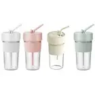 Mini Mixer Portable Blender Small Fruit Juicers with Straw Food Mixing Machine