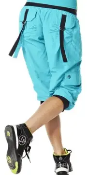 ZUMBA FITNESS Dance! CAPRI Cargos PANTS HIP HOP Convention HARRODS sizes S M L