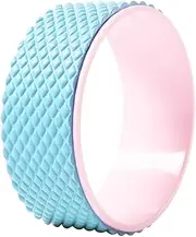 SUPVOX Yoga Wheel for Backbend Support Pilates Circle for Waist Shaping and Massage Blue Yoga Training Tool for Flexibility and Stretching Exercises
