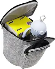 YRTUOP Stroller Bag Organizer | Secure Attachment Basket | Stroller Bag Caddy Organizer Accessories, Stable Multipurpose Stroller Bag for Umbrella Phone Travel Outdoor