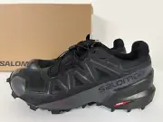 Wmns Salomon Speedcross 5 GTX GoreTex H2OPROOF Black Phantom Trail Running Shoes