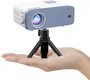 Mini Projector, 1080P Full HD Supported Video Projector, Portable Outdoor Home