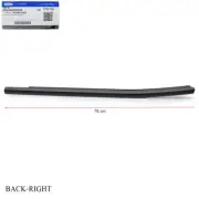 For Ford Ranger 4Dr 2012 20 Rear Rh Inner Door Weatherstrip Rubber Seal Belt (for: Ford)