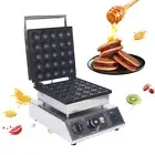 Mini Dutch Pancake Maker Poffertjes Machine for 25PCs Mini Round Pancakes
