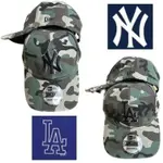 NEW ERA NEW YORK YANKEES LOS ANGELES DODGERS 刺繡棒球帽可調節尺寸平檐帽男女