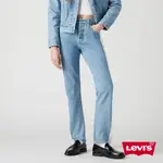 LEVI'S® 501® 女款 側邊拼接丹寧褲 巴黎浪漫系列 人氣新品 A7733-0000