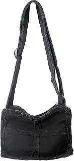 [Micmores] Hobo Bags for Women Grils Small Crossbody Purse Y2K Canvas Tote Bag Stylish Handbag Fashion Shoulder Bag