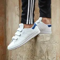 在飛比找Yahoo!奇摩拍賣優惠-老夫子 Adidas STAN SMITH CF 經典 史密