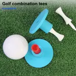 WUS-RUBBER GOLF TEE HOLDER SET CORE DESIGN 高爾夫球釘訓練練習場 TEE