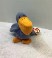 Ty Beanie Babies 1996, "Scoop" the Pelican MINT Condition! RARE and retired