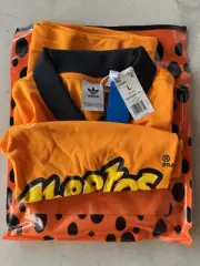 LIMITED EDITION BAD BUNNY-CHEETOS - ADIDAS ORANGE JERSEY SIZE L - READY TO SHIP