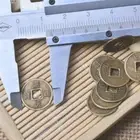 100Pcs Feng Shui Coins Ancient Chinese I Ching Coins For Health Wealth Charms CR