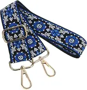 Operitacx Bag Shoulder Strap Cross Body Strap Wallet Strap Guitar Accessories Cross Body Purse Strap Guitar Purse Strap Guitar Strap for Handbags Wide Handbag Strap Strip Bag Bag Cloth Blue