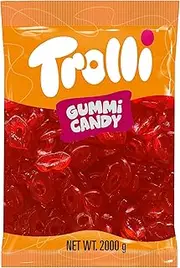Trolli Lips Gummy Candy 2kg Bag – Fruity Lip-Shaped Gummies