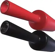 ROCKDIG 10FT Diameter 3/8 inch 3:1 Heat Shrink Tubing Dual-Wall Adhesive Lined Waterproof Marine Grade Wrap Sleeve(Black-5Ft, Red-5Ft)