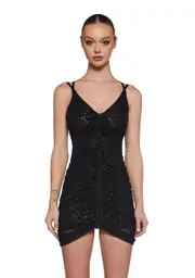 [Dolls Kill] So Smitten Mini Dress (Fairfax)