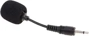 Baosity Professional Mini Condenser Sound Microphone 3.5mm Mono/Standard Connector - Black for Mono 3.5mm Plug