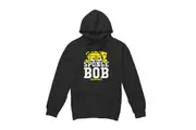 SpongeBob SquarePants Mens Large Icon Hoodie (Black) - UTTV8694