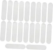 NULYLU 50pcs Nail Display Board Nail Color Display Nail Holder Nail Art Stand Nail Art Acrylic Display Strip Acrylic Display Board Nail Art Display Holder Fake Nails Holder Nail Stands