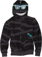 VOLCOM Big Youth SUPER KOOL PEEPERS Full Zip Hoodie -EBY - Small - NWT LAST ONE