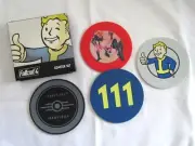 Bethesda Softworks Fallout 4 Collector Coaster Set *New* 2015