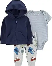 [Carter's] Baby Boys 3 Piece Little Jacket Set (Polar Bear)