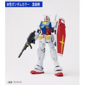 GUNZE 水性漆 RX-78-2鋼彈專用 半光澤 藍色 貨號HUG02