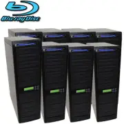 80 SATA Burner Blu-ray Daisy Chain Duplicator - Standalone CD DVD Copier + HDD