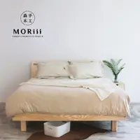 在飛比找momo購物網優惠-【MORiii 森手木工】微麥 標準雙人5尺梣木實木床架