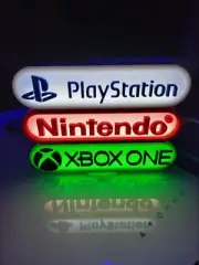 Retro Game Led signs Playstation XBOX Fortnite Saga Game cube Nintendo