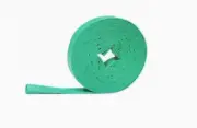 Green 100m x 38mm PVC Layflat Water Delivery Hose Discharge Pipe Irrigation 4Bar