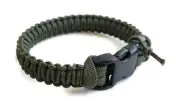 Paracord Bracelet 550 O.D. Green/O.D. Green Micro Cord U.S. Seller - Handmade